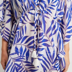 MOON TUNIQUE DE PLAGE MULTICO BLANC 6 MOON TUNIQUE DE PLAGE MULTICO BLANC -ROUGEGORGE 21090900 Z