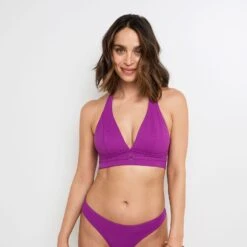Maillot De Bain Triangle VIOLET