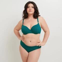 Maillot De Bain Culotte Maxi VERT -ROUGEGORGE 21092402 C