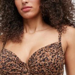 MAILLOT DE BAIN EMBOITANT MULTICO MARRON -ROUGEGORGE 21093400 Z