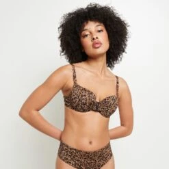 MAILLOT DE BAIN COQUE MULTICO MARRON