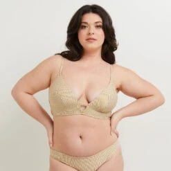 MAILLOT DE BAIN TRIANGLE MULTICO VERT 9 MAILLOT DE BAIN TRIANGLE MULTICO VERT -ROUGEGORGE 21128400 C