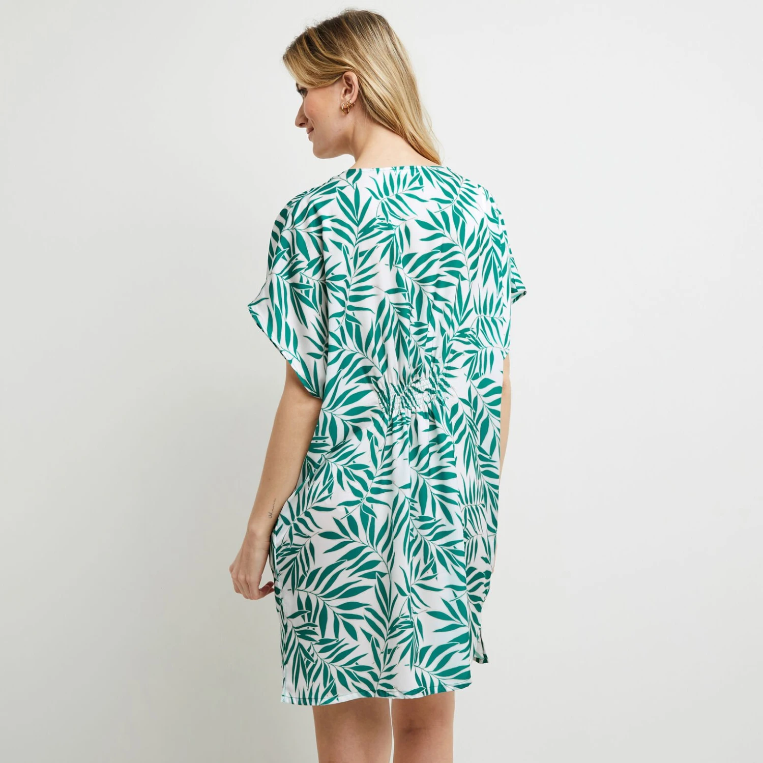 KIMONO MULTICO BLANC 4 KIMONO MULTICO BLANC – Image 4