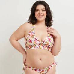 MAILLOT DE BAIN TRIANGLE MULTICO BLANC 9 MAILLOT DE BAIN TRIANGLE MULTICO BLANC -ROUGEGORGE 21133200 C