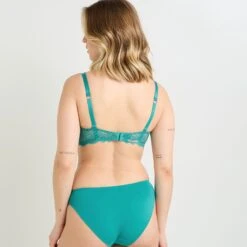 RougeGorge Vert Clair Dentelle - Soutien-Gorge Sans Armatures Ampliforme à Décolleté Festonné 7 RougeGorge Vert Clair Dentelle - Soutien-Gorge Sans Armatures Ampliforme à Décolleté Festonné -ROUGEGORGE 21171203 D