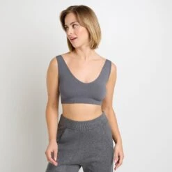 BRASSIERE ANTHRACITE