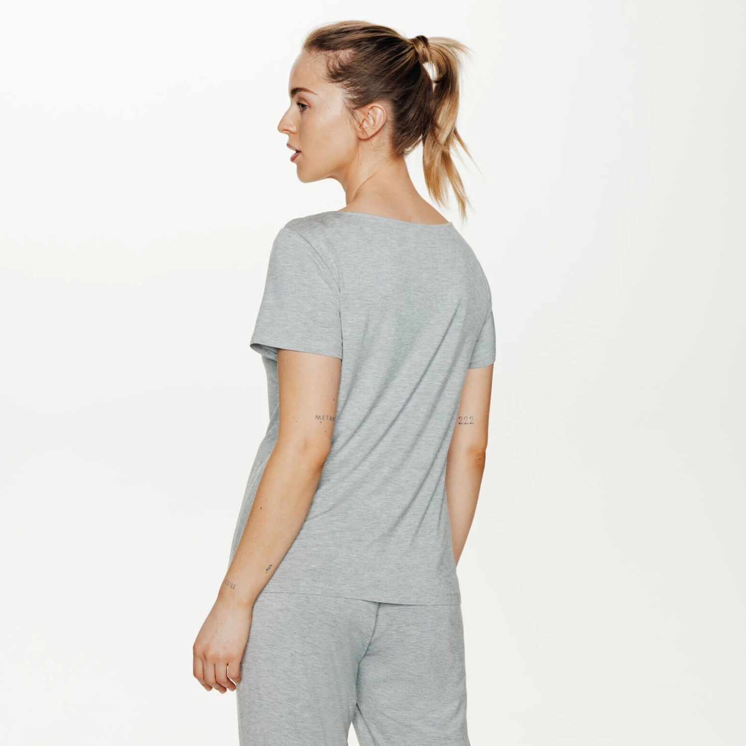 Tee-shirt Manches Courtes GRIS 4 Tee-shirt Manches Courtes GRIS – Image 4