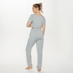Pantalon De Pyjama GRIS -ROUGEGORGE 21210303 D