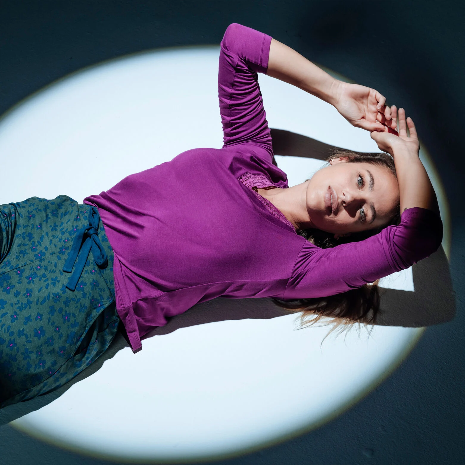 Tee-shirt Manches Longues VIOLET 2 Tee-shirt Manches Longues VIOLET – Image 2