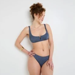 Maillot De Bain Triangle BLEU
