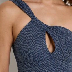 MALO Maillot De Bain 1 Pièce Sans Armatures BLEU -ROUGEGORGE 21253400 Z