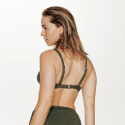 Maillot De Bain Triangle KAKI 7 Maillot De Bain Triangle KAKI -ROUGEGORGE 21254900 D