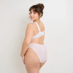 Culotte Dentelle BLANC -ROUGEGORGE 21261200 Z