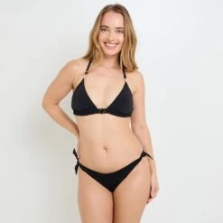 Maillot De Bain Menstruel Culotte Midi NOIR -ROUGEGORGE 21262300 D