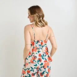 TOP MULTICO ORANGE -ROUGEGORGE 21283000 D