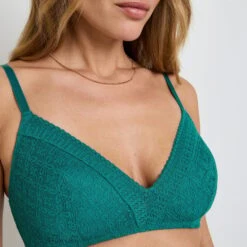 SWEET Soutien-gorge Ampli Sans Armatures Dentelle CANARD 6 SWEET Soutien-gorge Ampli Sans Armatures Dentelle CANARD -ROUGEGORGE 21291202 Z