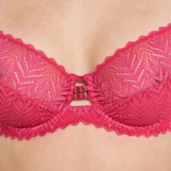 Gemini – Soutien-gorge Emboîtant Fuchsia en Dentelle Végétale et Détails Bijoux 6 Gemini – Soutien-gorge Emboîtant Fuchsia en Dentelle Végétale et Détails Bijoux -ROUGEGORGE 21293200 Z
