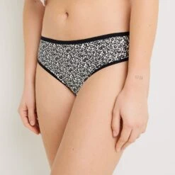 LOT CULOTTE X3 COTON BIO MULTICO NOIR -ROUGEGORGE 21294201 Z