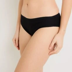 LOT CULOTTE X3 COTON BIO NOIR 7 LOT CULOTTE X3 COTON BIO NOIR -ROUGEGORGE 21294203 Z