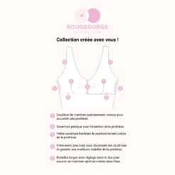 Maillot De Bain Post Opératoire 1 Pièce NOIR 7 Maillot De Bain Post Opératoire 1 Pièce NOIR -ROUGEGORGE 21297200 Z