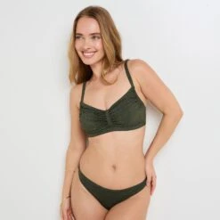 Maillot De Bain Post Opératoire KAKI