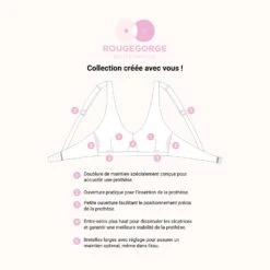 Maillot De Bain Post Opératoire KAKI -ROUGEGORGE 21298400 Z