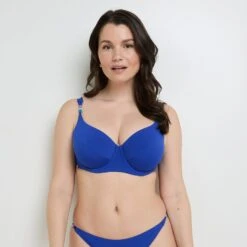Maillot De Bain Grande Taille Corbeille BLEU ROI