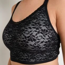 BRASSIERE POST -OPERATOIRE NOIR -ROUGEGORGE 21300100 D