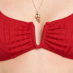 Maillot De Bain Triangle Sans Armatures ROUGE 6 Maillot De Bain Triangle Sans Armatures ROUGE -ROUGEGORGE 21308500 Z