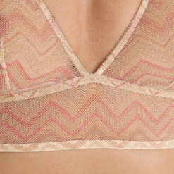 Happy Brassière Dentelle Multico Rose – Motifs Géométriques & Fils Scintillants Sans Armatures 6 Happy Brassière Dentelle Multico Rose – Motifs Géométriques & Fils Scintillants Sans Armatures -ROUGEGORGE 21310900 Z