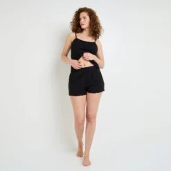 Short De Pyjama NOIR