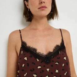 TOP MULTICO MARRON -ROUGEGORGE 21354300 Z