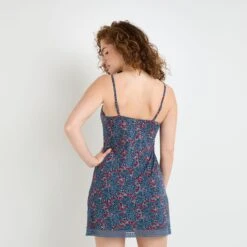 Nuisette MULTICO BLEU -ROUGEGORGE 21380000 D