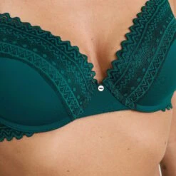 RougeGorge Soutien-Gorge Ampliforme Vert Émeraude – Ligne DOUCE Dentelle Festonnée 6 RougeGorge Soutien-Gorge Ampliforme Vert Émeraude – Ligne DOUCE Dentelle Festonnée -ROUGEGORGE 21392201 Z