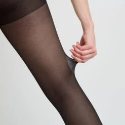 COLLANTS GROSSESSE COMPRESSION DEGRESSIVE NOIR -ROUGEGORGE 21453500 D