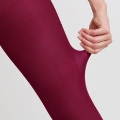COLLANT UNI 60 DENIERS BORDEAUX -ROUGEGORGE 21453800 D