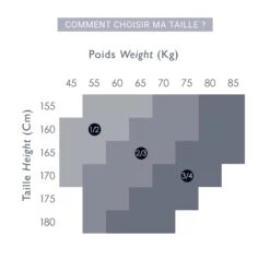 PORTE JARRETELLES VOILE 20D NOIR -ROUGEGORGE 40122100 D