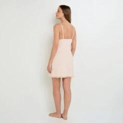 Fond de robe Perfect Naturel Microfibre – Dentelle Raffinée Slip Invisible 7 Fond de robe Perfect Naturel Microfibre – Dentelle Raffinée Slip Invisible -ROUGEGORGE 43184200 D