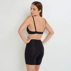 PANTY MICROFIBRE RECYCLEE NOIR -ROUGEGORGE 43194601 D