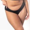 Leel Lingerie Shorty Microfibre Noir – Invisible Sporty Microfibre Stretch Shorty