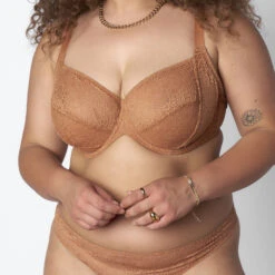 SOUTIEN-GORGE SANS COQUES ARMATURES CARAMEL