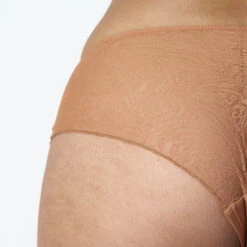 Shorty Microfibre Et Tulle CARAMEL -ROUGEGORGE 77011900 Z