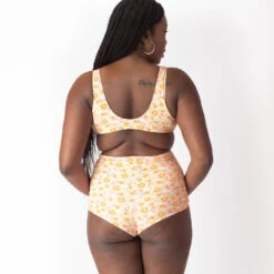 SHORTY CÔTE IMPRIMEE MULTICOLORE -ROUGEGORGE 77015500 D